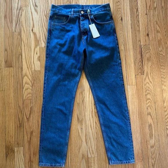 COS sz 29 jeans NWT Regular Mid Rose Tapered Leg new condition zip fly - Picture 1 of 7
